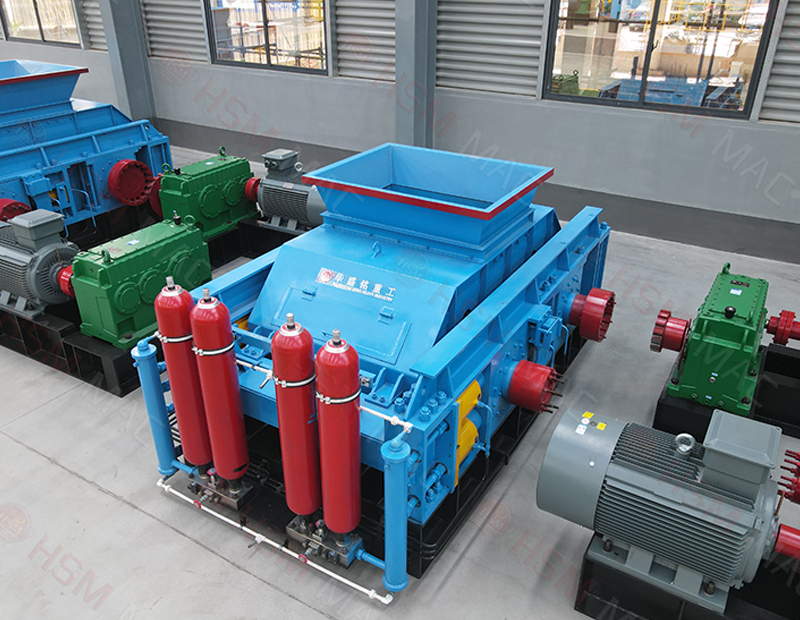 水泥廠用對輥破碎機